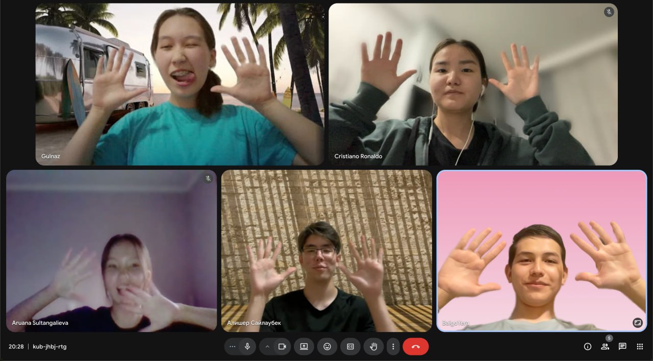 Live speaking session